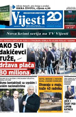 Vijesti - broj 6795, 21. feb 2017.