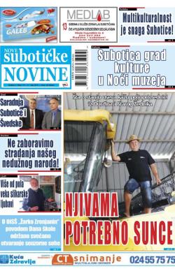 Nove Subotičke novine - broj 115, 17. maj 2019.