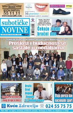 Nove Subotičke novine - broj 8, 20. feb 2015.