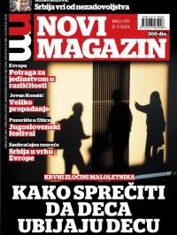 Novi magazin - broj 705, 31. okt 2024.