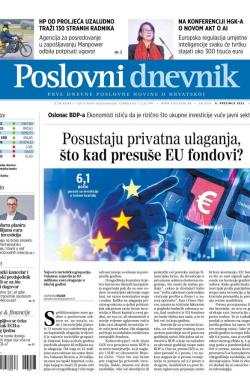 Poslovni Dnevnik - broj 4981, 6. dec 2023.