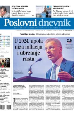 Poslovni Dnevnik - broj 4991, 20. dec 2023.