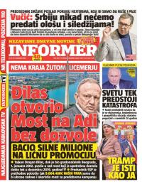 Informer - broj 3827, 9. nov 2024.