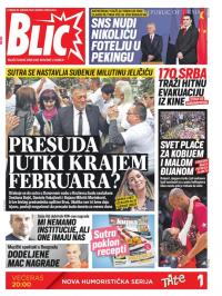 Blic - broj 8240, 28. jan 2020.