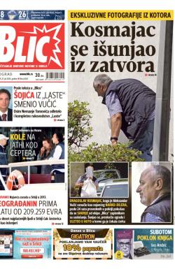 Blic - broj 6265, 23. jul 2014.