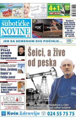 Nove Subotičke novine - broj 14, 7. apr 2017.