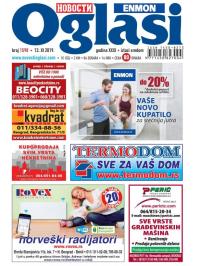 Novosti oglasi - broj 1598, 13. nov 2019.