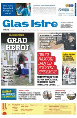 Glas Istre - broj 319, 19. nov 2021.