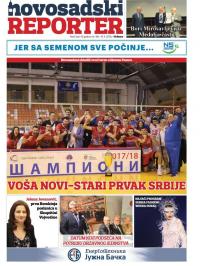 Novosadski reporter - broj 166, 19. apr 2018.