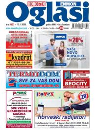 Novosti oglasi - broj 1607, 15. jan 2020.