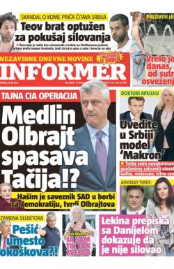 Informer - broj 2808, 15. jul 2021.