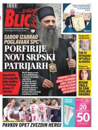 Blic - broj 8612, 19. feb 2021.