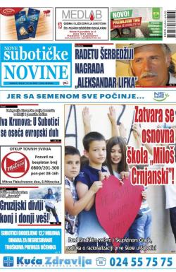 Nove Subotičke novine - broj 74, 8. jun 2018.