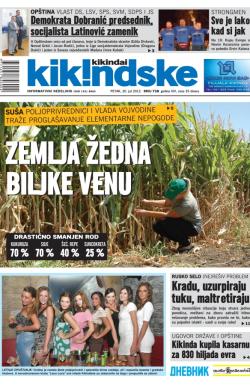 Kikindske - broj 718, 20. jul 2012.