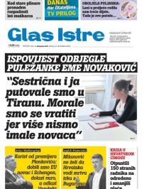 Glas Istre - broj 271, 1. okt 2021.