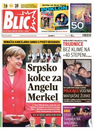 Blic - broj 6608, 8. jul 2015.