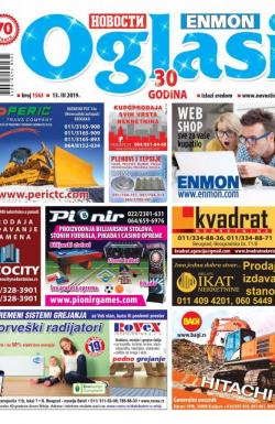 Novosti oglasi - broj 1563, 13. mar 2019.