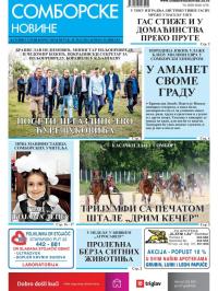 Somborske novine - broj 3492, 28. maj 2021.