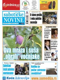 Nove Subotičke novine - broj 37, 14. sep 2012.