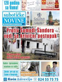 Nove Subotičke novine - broj 45, 6. nov 2015.