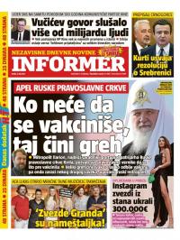 Informer - broj 2801, 7. jul 2021.