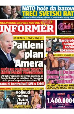 Informer - broj 2943, 21. dec 2021.