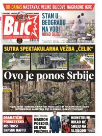 Blic - broj 7265, 8. maj 2017.