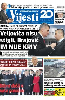 Vijesti - broj 6888, 26. maj 2017.