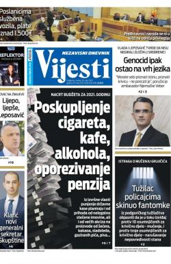 Vijesti - broj 8253, 30. mar 2021.