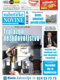 Nove Subotičke novine - broj 4, 24. jan 2014.