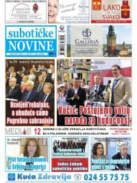 Nove Subotičke novine - broj 13, 1. apr 2016.