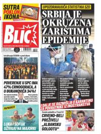 Blic - broj 8440, 26. avg 2020.