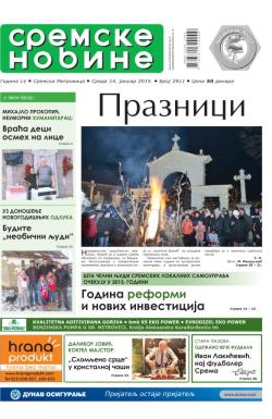 Sremske Novine - broj 2811, 14. jan 2015.