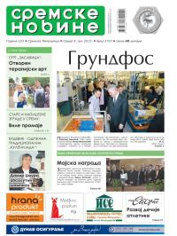 Sremske Novine - broj 2727, 5. jun 2013.