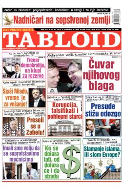 Tabloid - broj 270, 25. okt 2012.