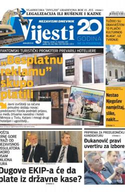 Vijesti - broj 7066, 21. nov 2017.