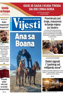 Vijesti - broj 8285, 3. maj 2021.