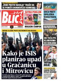 Blic - broj 7781, 13. okt 2018.