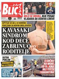 Blic - broj 8342, 20. maj 2020.