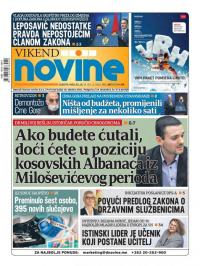 Dnevne novine - broj 2867, 19. dec 2020.