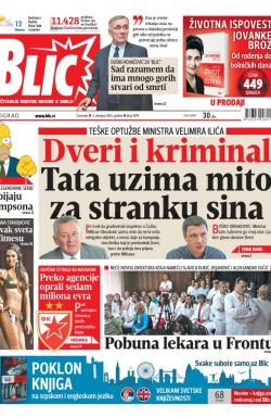 Blic - broj 5979, 3. okt 2013.