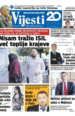 Vijesti - broj 6997, 13. sep 2017.