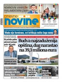 Dnevne novine - broj 2844, 23. nov 2020.