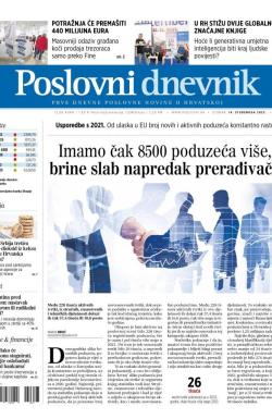 Poslovni Dnevnik - broj 4965, 14. nov 2023.