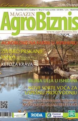 Agro Biznis - broj 57, 13. nov 2015.