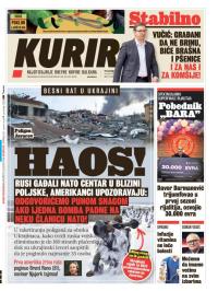 Kurir - broj 2899, 14. mar 2022.