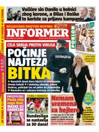 Informer - broj 2425, 10. apr 2020.