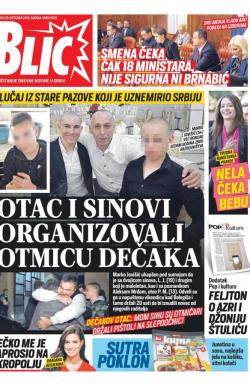 Blic - broj 8153, 29. okt 2019.