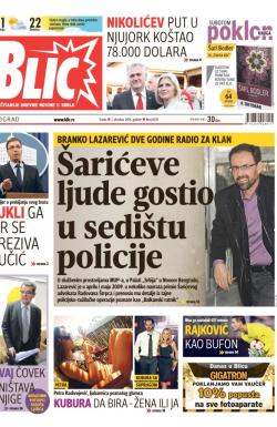 Blic - broj 6335, 1. okt 2014.