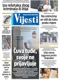 Vijesti - broj 7988, 4. jul 2020.